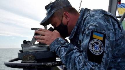 В Азовском море прошли учения с боевой стрельбой Пограничной службы Украины