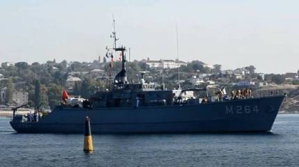 Турецкие ВМС обнаружили очередную морскую мину рядом с побережьем страны