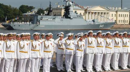 МО РФ: Главный военно-морской парад начнется с исторической части