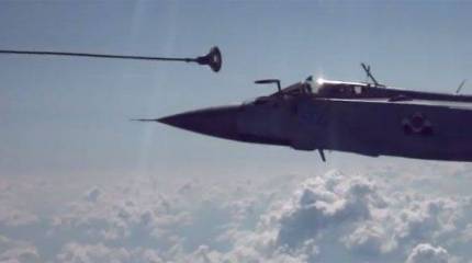 Лётчики Елизовской авиабазы проходят в Липецке обучение по дозаправке в воздухе самолётов МиГ-31