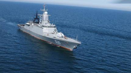 В акватории Балтийского моря прошли ракетные стрельбы с участием новейших корветов ВМФ РФ