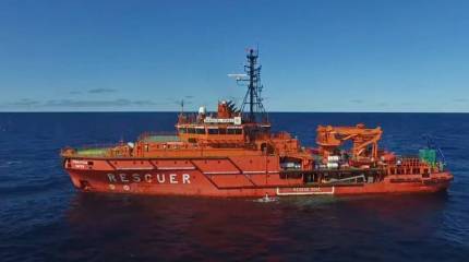 В зоне постройки «Северного потока-2»: показано видео навала польского судна