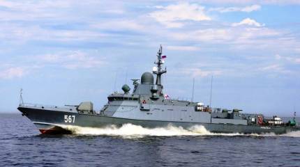 Российские МРК поддержат десантников артиллерийским огнём