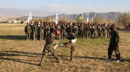 Для обучения бойцов новой афганской армии талибы используют советскую методику ведения рукопашного боя