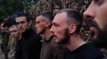 Группа украинских резервистов добровольно сложила оружие под Северодонецком