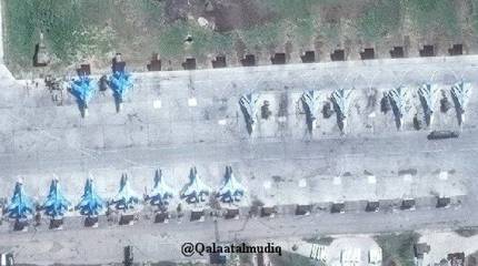 Свежие спутниковые снимки российской авиагруппы на авиабазе Хмеймим