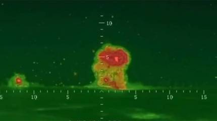Опубликованы кадры уничтожения российским спецназом бронетехники противника при попытке прорыва на Запорожском направлении