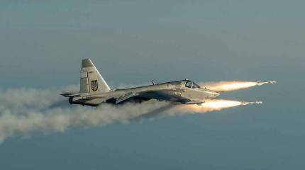 Второй за шесть дней украинский штурмовик Су-25 сбит в районе Херсона при попытке атаки позиций российских войск