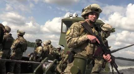 ВС РФ пресекли попытку высадки украинского десанта на остров Алешкинский на Херсонском направлении