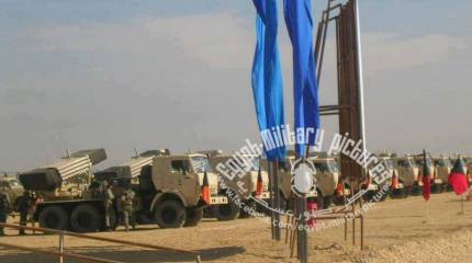 Египетский вариант РСЗО SAKR на шасси КамАЗ