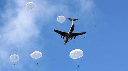 Учения ВДВ в Рязанской и Псковской областях