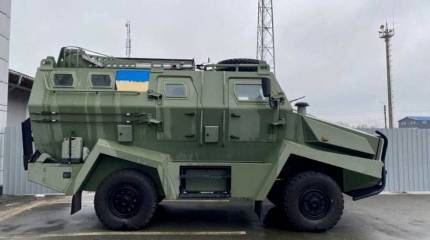 Погранслужба Украины получила турецкий БТР Turkar Bizon, несколько лет хранившийся на таможенных складах