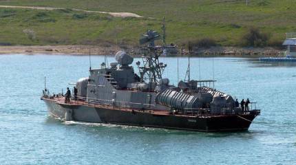 Единственный ракетный катер ВМСУ лишился основного вооружения