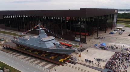 Новости строительства МРК проекта 22800 «Каракурт»