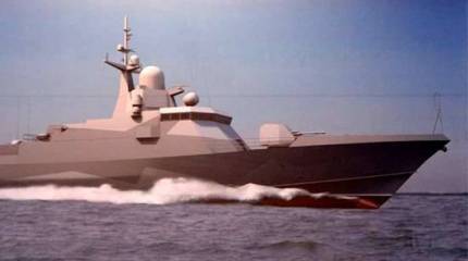 Сегодня в Феодосии состоится закладка МРК нового поколения "Шторм" проекта 22800