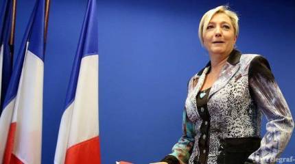 Марин Ле Пен назвала Олланда слабаком и прокомментировала давление на Россию со стороны США и ЕС