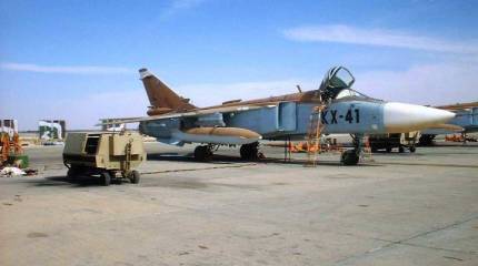 Су-24, принадлежность которых не установлена, наносят авиаудары по исламистам Ливии