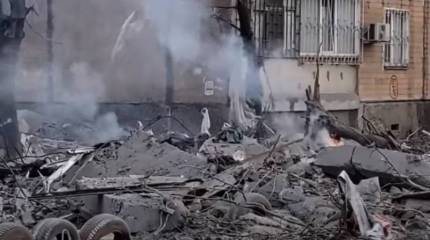 Украинские войска многократно обстреливали Донецк в течение ночи из РСЗО