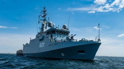 «Один из лучших кораблей НАТО»: Польша спустила на воду 6-й тральщик Kormoran II