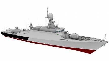 Каспийская флотилия принимает новый корабль