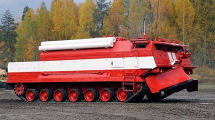 УВЗ направил заказчику первые серийные образцы пожарной техники