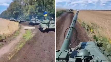 ВСУ безнаказанно передвигают целые танковые колонны вблизи фронта