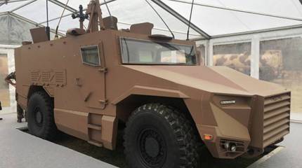 Во Франции представлена новая бронемашина Serval