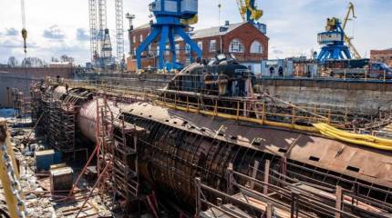 На проходящей реставрацию в Кронштадте первой советской АПЛ К-3 «Ленинский комсомол» произошло возгорание