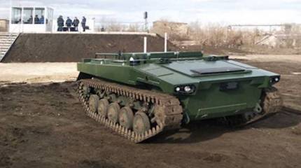 Минобороны заказало разработку робота для эвакуации раненых с поля боя