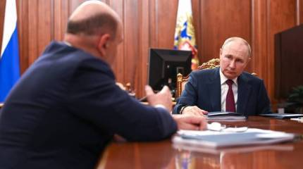 На встрече с президентом глава правительства сообщил о темпах роста экономики и снижении уровня безработицы в России