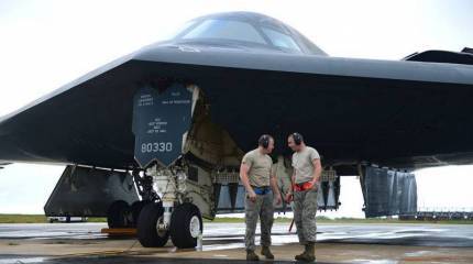 США перебросили в Европу бомбардировщики В-2 Spirit