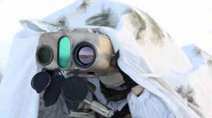 Российские разведчики для обнаружения противника и наведения артиллерии применяют оптико-электронный комплекс «Ирония»