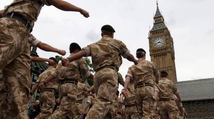 Вооружённые силы Британии приходят в упадок