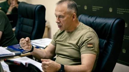 Сырский не заметил перелома на фронте, но отмечает «признаки истощения» ВС РФ