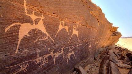 Искусство более условное. «Художественная галерея» Тассилин-Аджер…