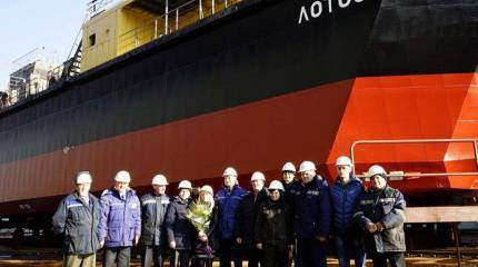 В Приморье спущено на воду судно для хранения радиоактивных отходов