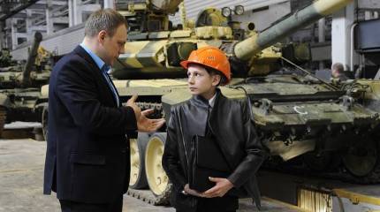 Школьники из Калуги разработали беспилотный танк