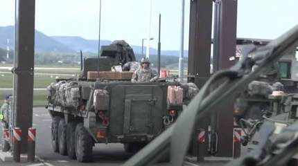 На авиабазе «Рамштайн» в Германии сработала система раннего предупреждения о ракетной атаке