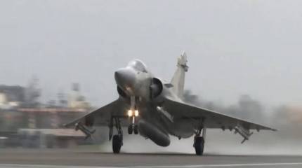 Истребитель Mirage 2000 ВВС Тайваня разбился у восточного побережья острова