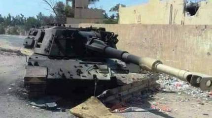 В Ливии подбита редкая самоходка итальянского производства