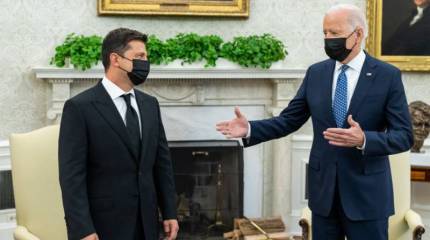 Зеленский: Я чувствую, что Байден поддерживает вступление Украины в НАТО