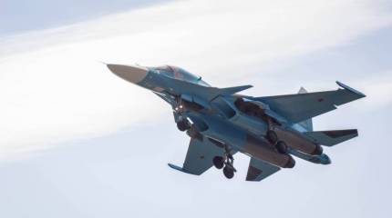 СМИ: погибшие пилоты Су-34 запутались в парашютах