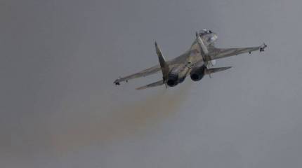 Полет Сергея Богдана на Су-35