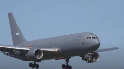 Япония стала первым обладателем самолётов-топливозаправщиков Boeing KC-46A после США