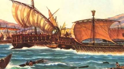 О древних многорядных судах и… естественных надобностях