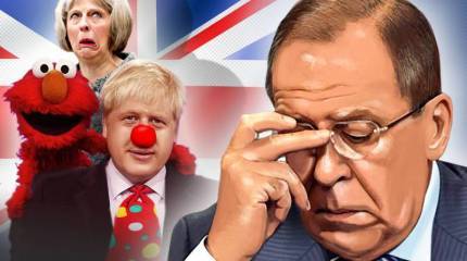 Номер с «дохлой кошкой» от британского клоуна