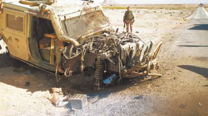 Spaniards lose Iveco LMV armored cars in Afghanistan