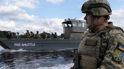 Днепровская флотилия ВМС Украины пополнилась новым десантным катером