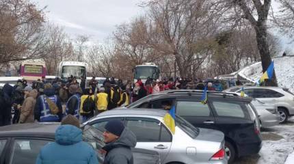 В Киеве проходит акция "Авакова - на нары!"