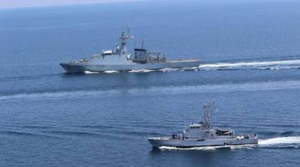 В Чёрном море прошли совместные учения ВМС Украины и Королевского флота Великобритании
